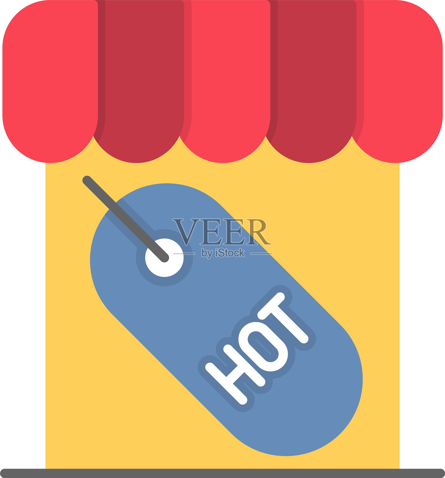 热销扁平图标设计插画图片素材