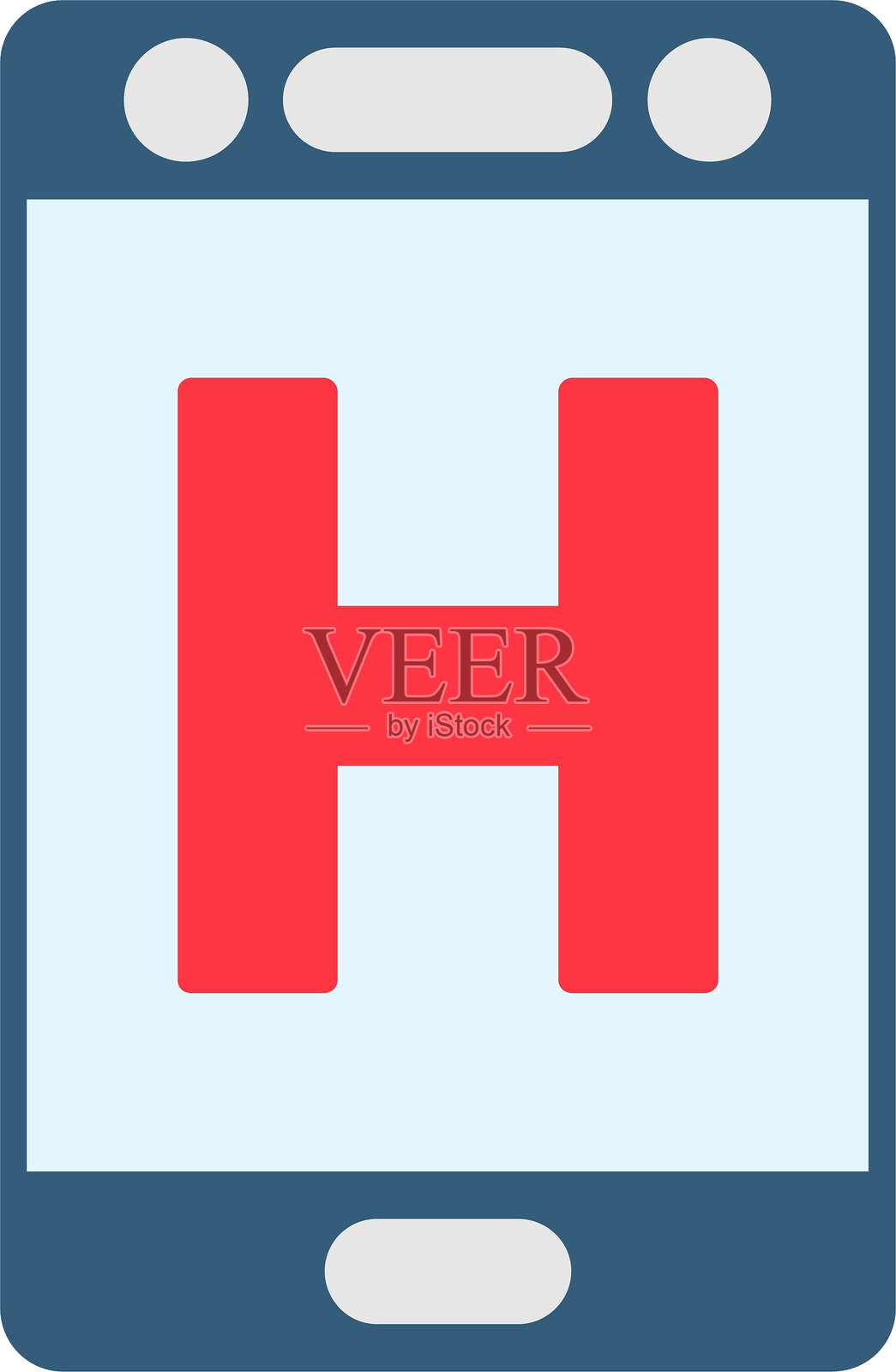 医院平面图标设计插画图片素材