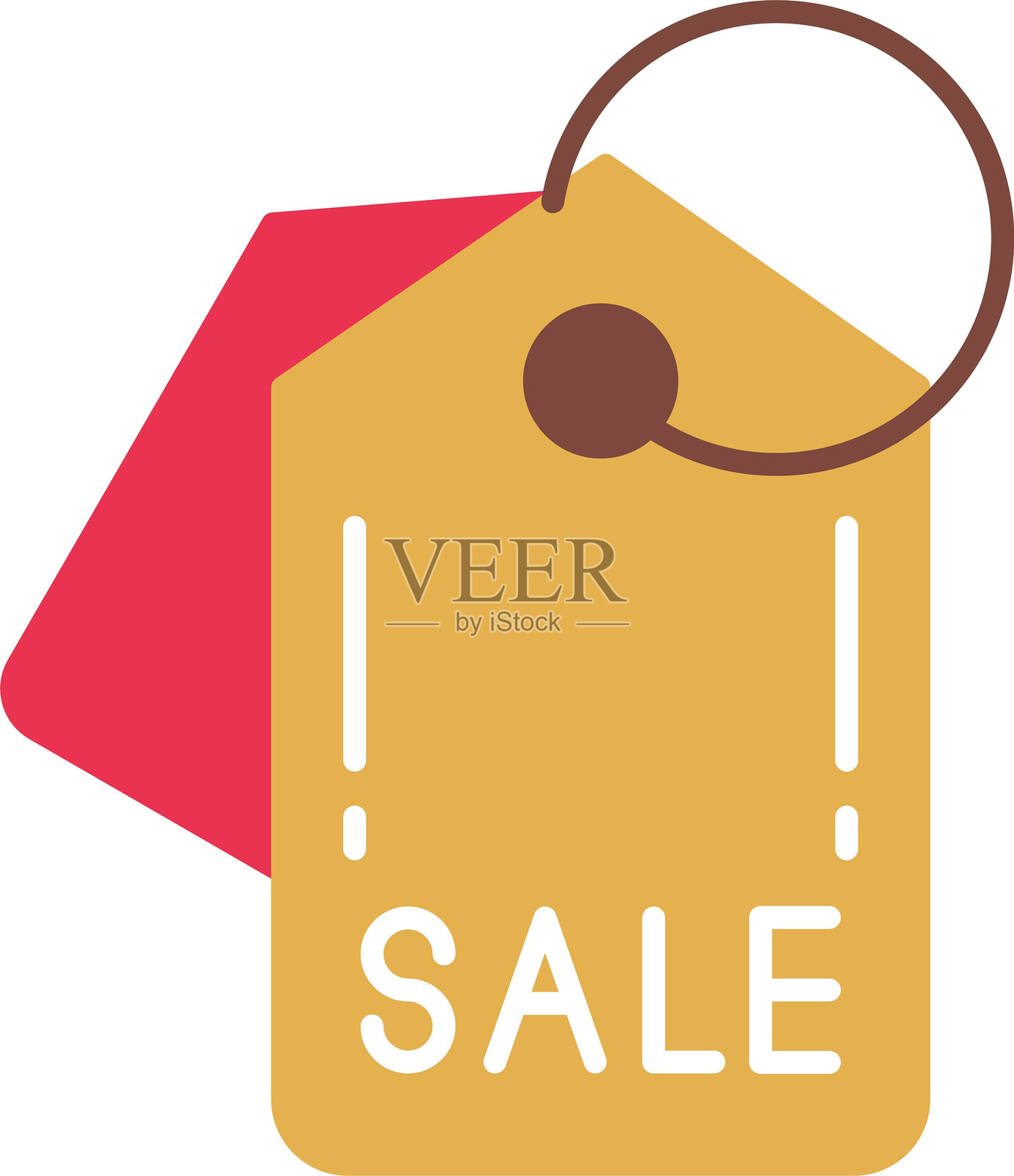 销售扁平图标设计插画图片素材