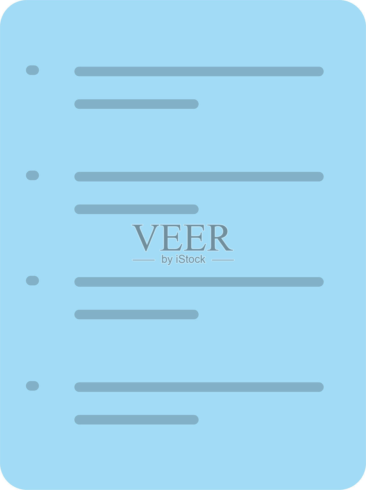 待办事项列表扁平图标设计插画图片素材