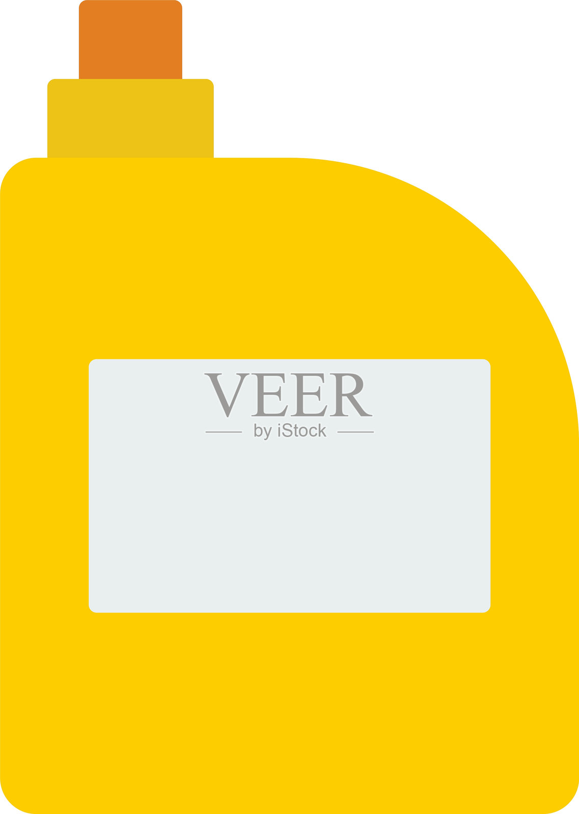 漂白剂扁平图标设计插画图片素材