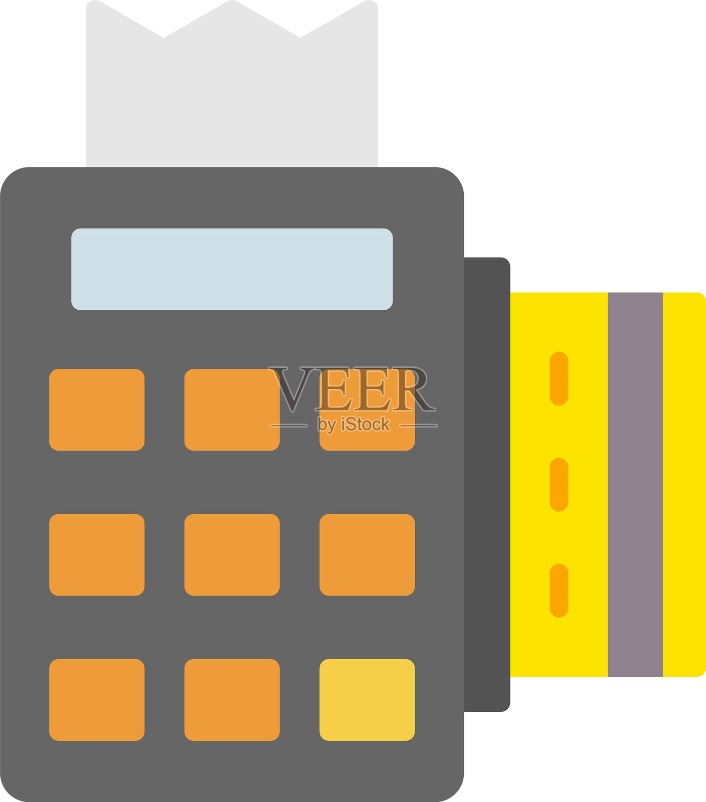 EDC扁平图标设计插画图片素材