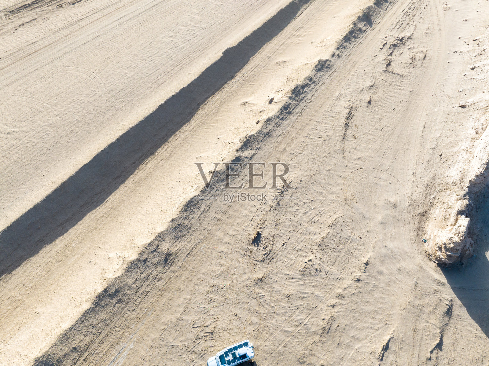 柴达木盆地的雅丹地貌，魔鬼城，中国，亚洲。照片摄影图片