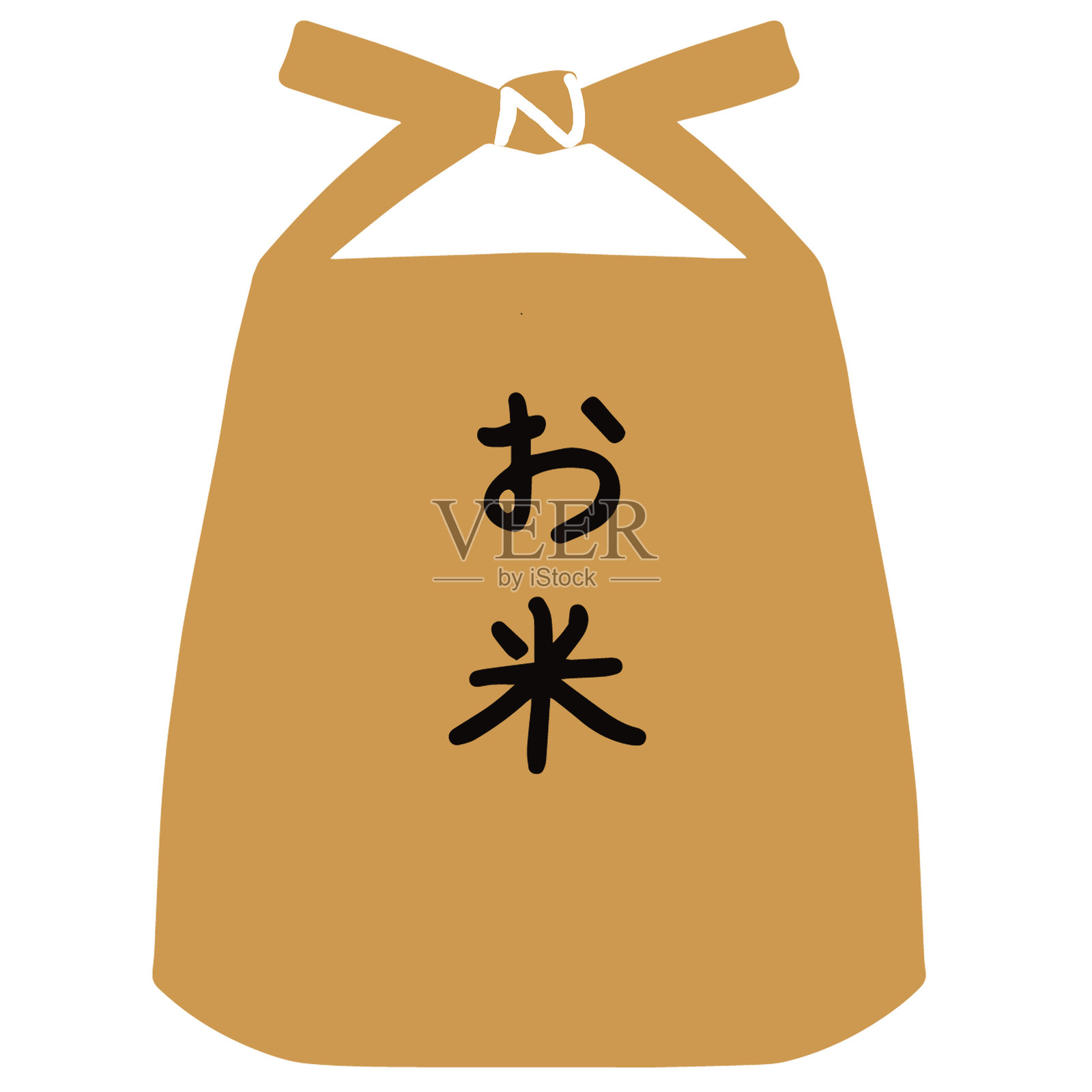 简单米袋的插图照片摄影图片