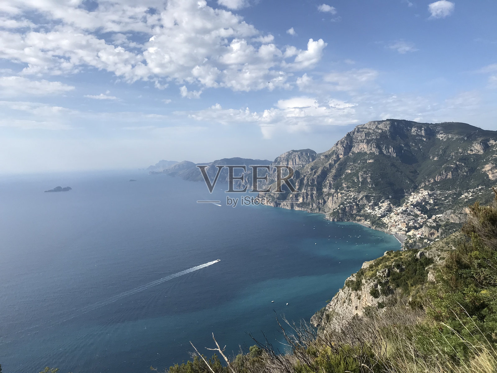 神之路的景观 - 广角镜头照片摄影图片