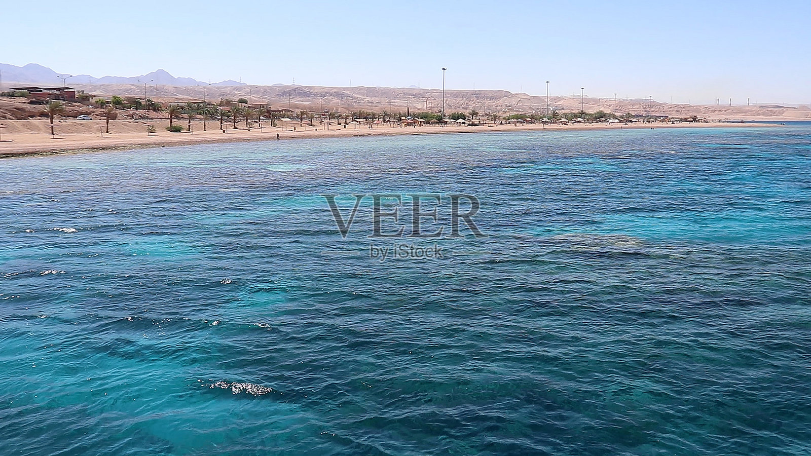 约旦阿卡巴红海的美丽自然风光照片摄影图片