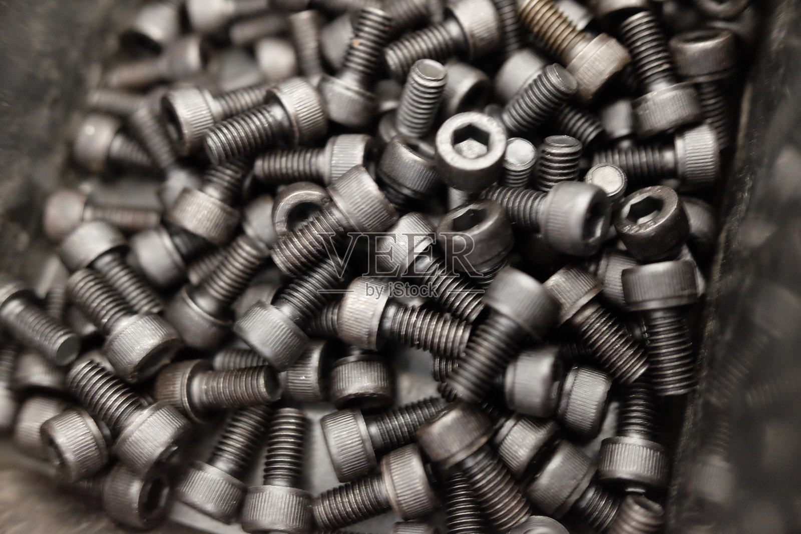 高等级内六角螺栓照片摄影图片