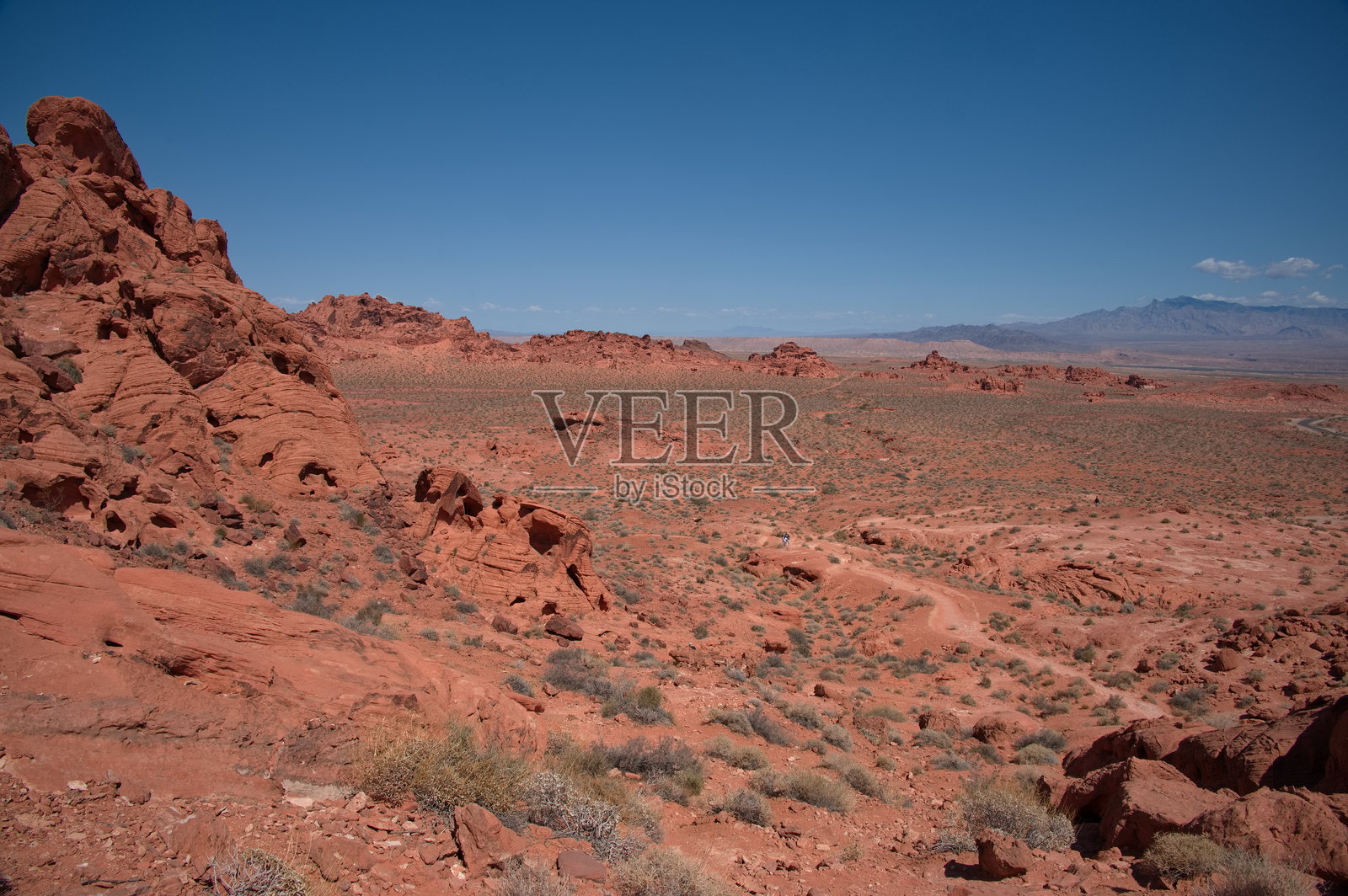 拉斯维加斯附近的火焰谷照片摄影图片