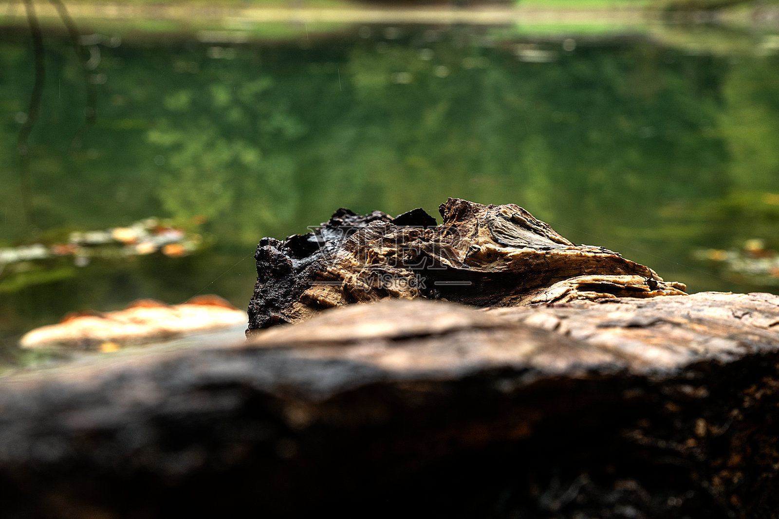秋季博卢七湖的美景照片摄影图片