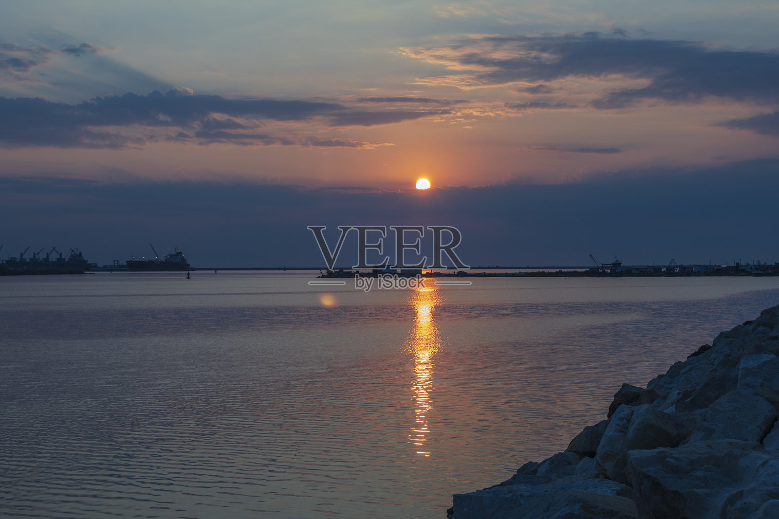 海洋，海岸 - 欧洲，罗马尼亚，康斯坦察地区照片摄影图片