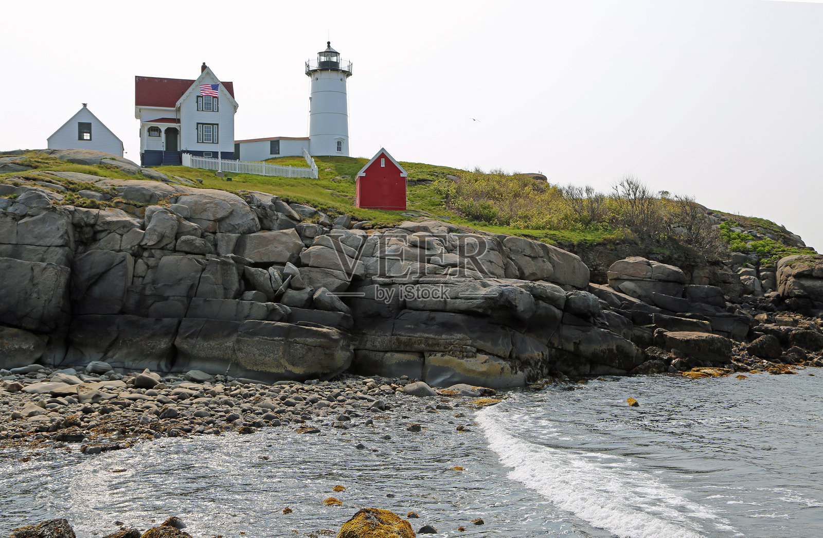 努布尔灯塔的风景照片摄影图片