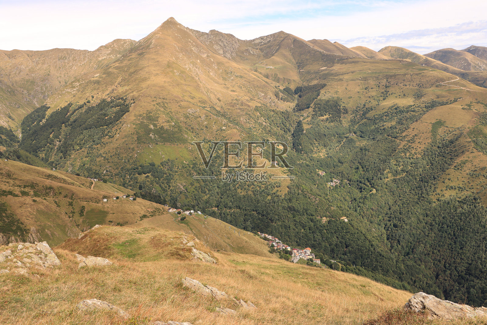阿尔卑斯田园风光照片摄影图片