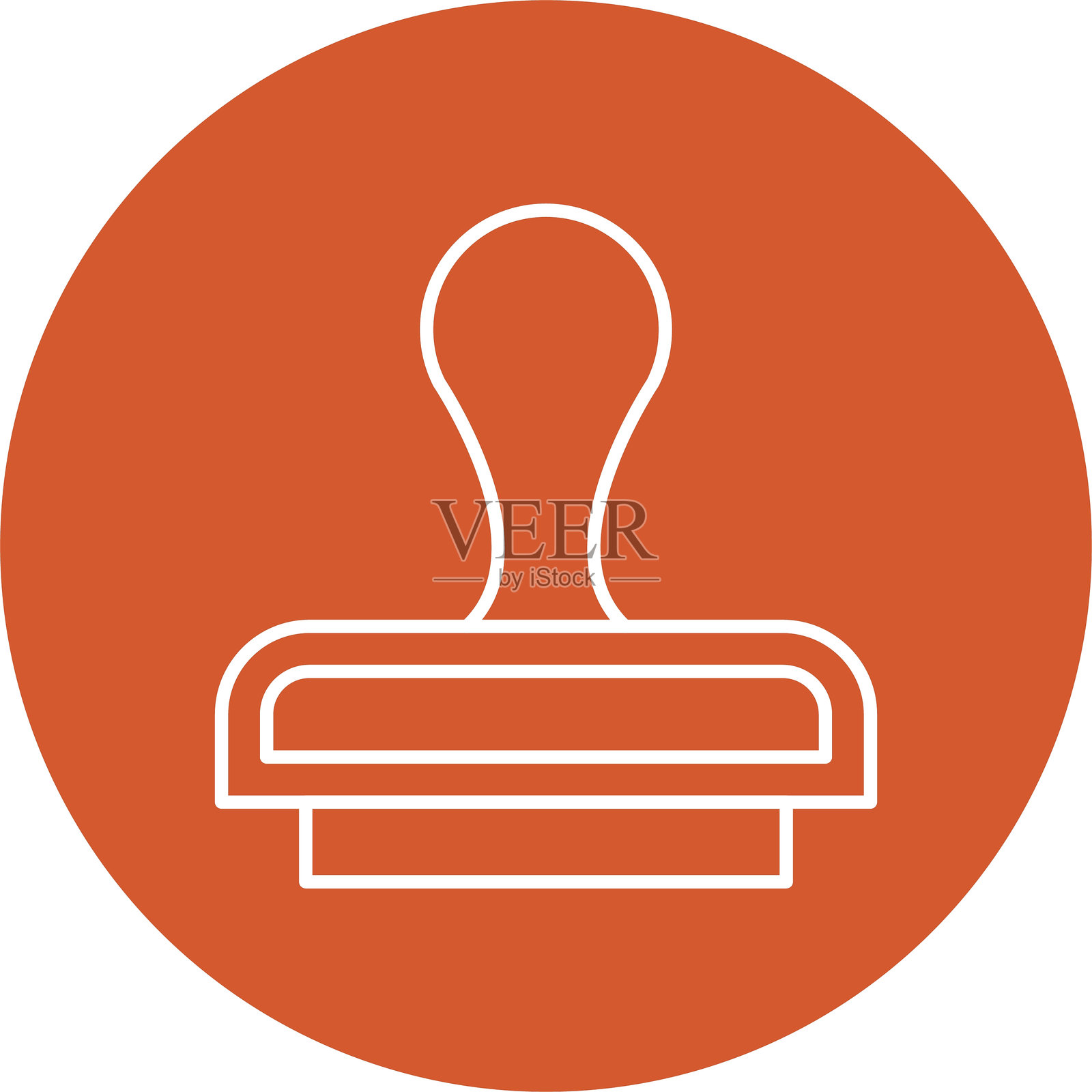 邮票线圈图标插画图片素材