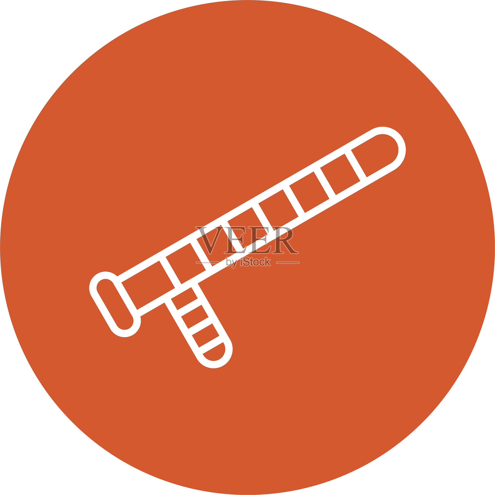 指挥棒线圈图标插画图片素材