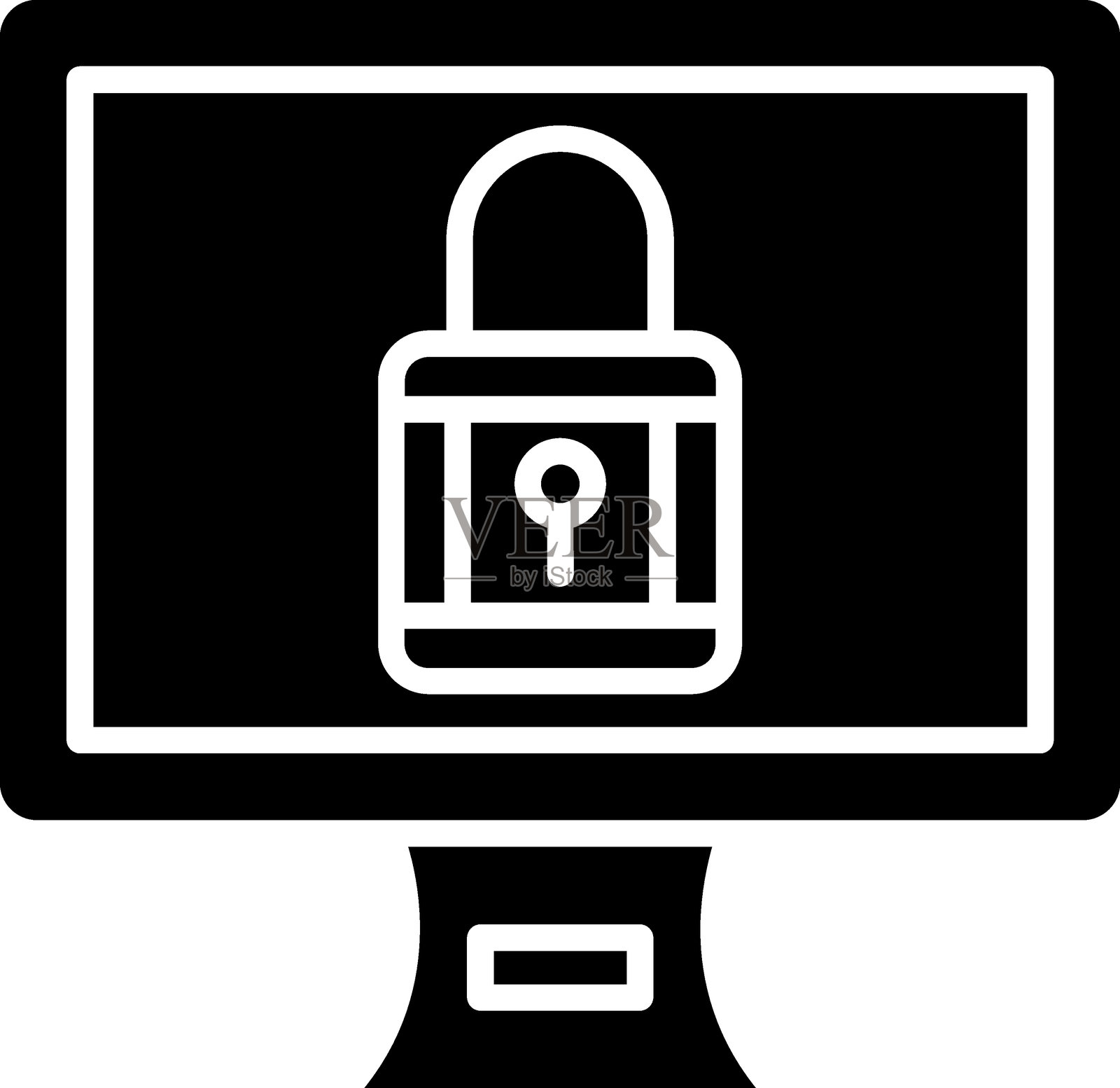 电脑图标矢量设计插画图片素材