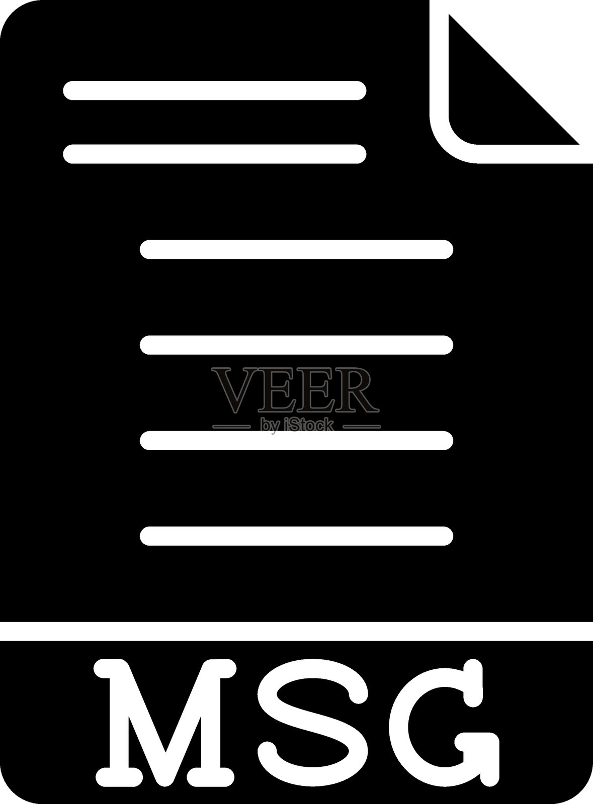 矢量设计MSG图标插画图片素材