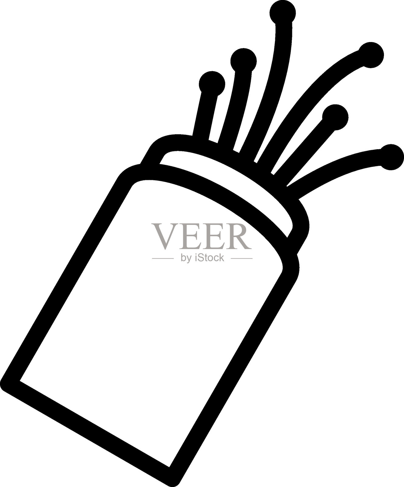 光缆矢量设计图标风格插画图片素材