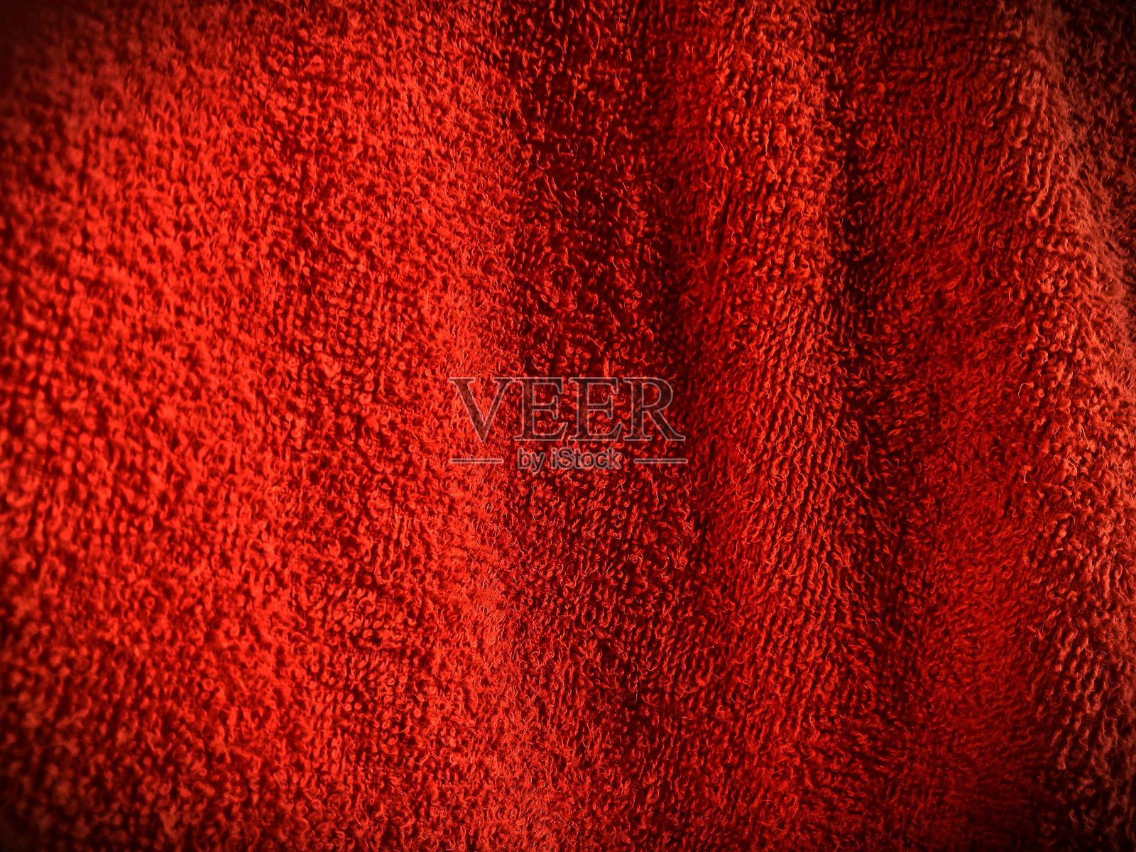 红色纹理布料作为背景幕布照片摄影图片