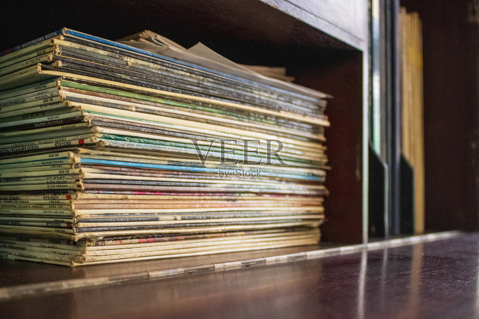 选择黑胶唱片系列照片摄影图片