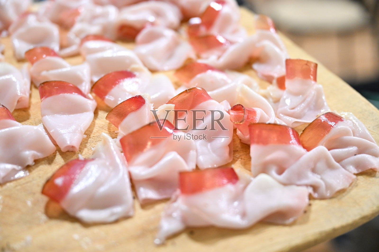 意大利高品质生火腿照片摄影图片