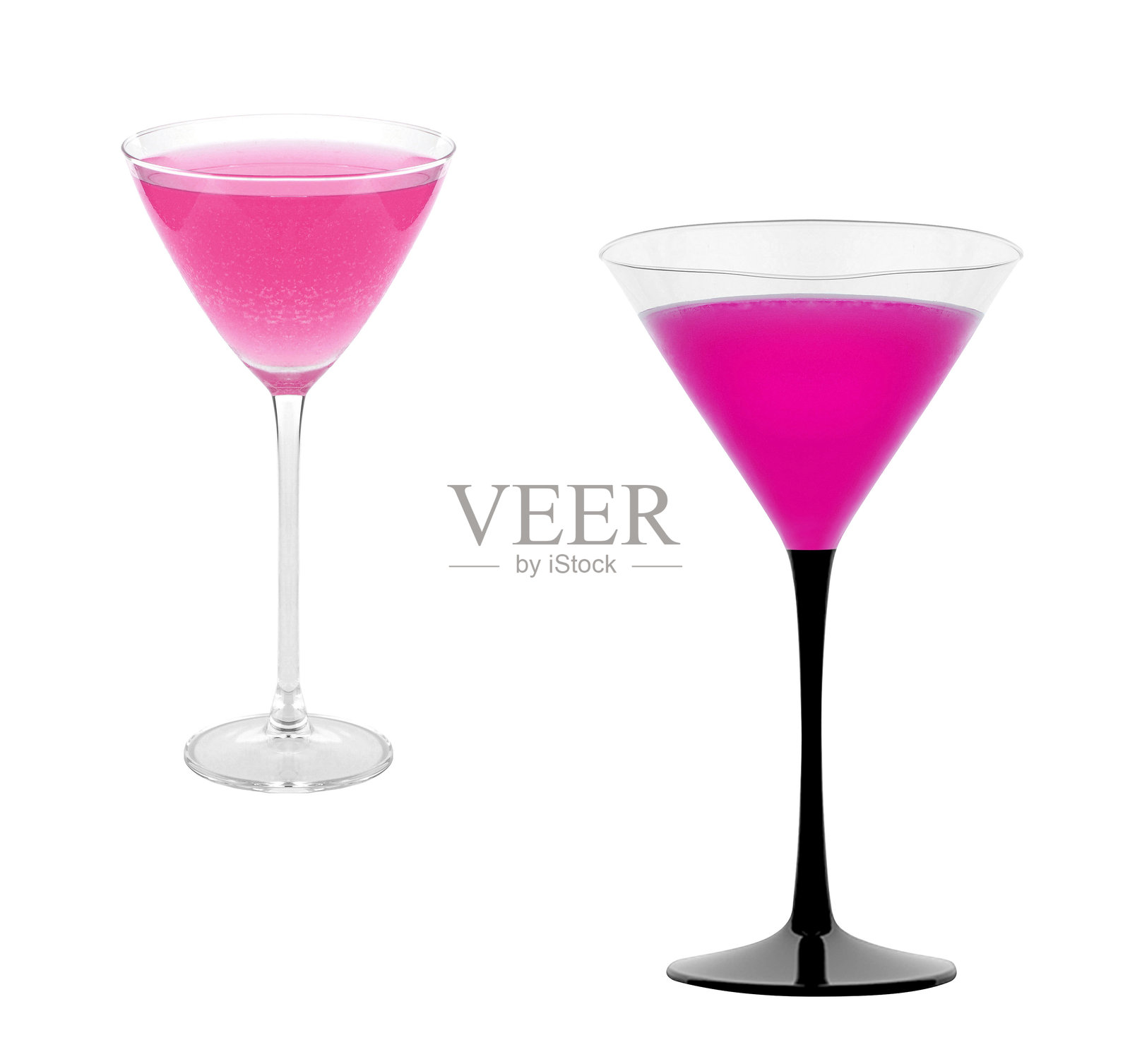 紫色鸡尾酒杯照片摄影图片