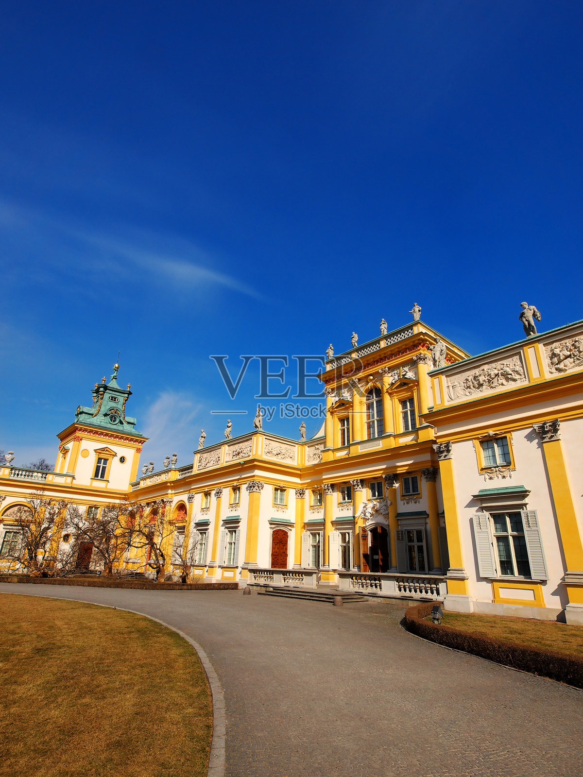 华沙的维拉诺夫宫照片摄影图片