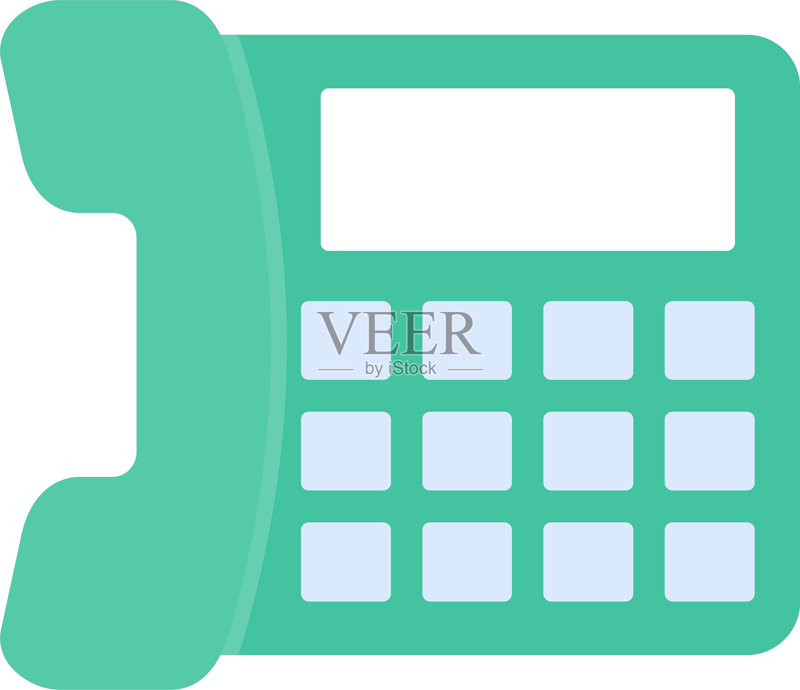 传真图标插画图片素材