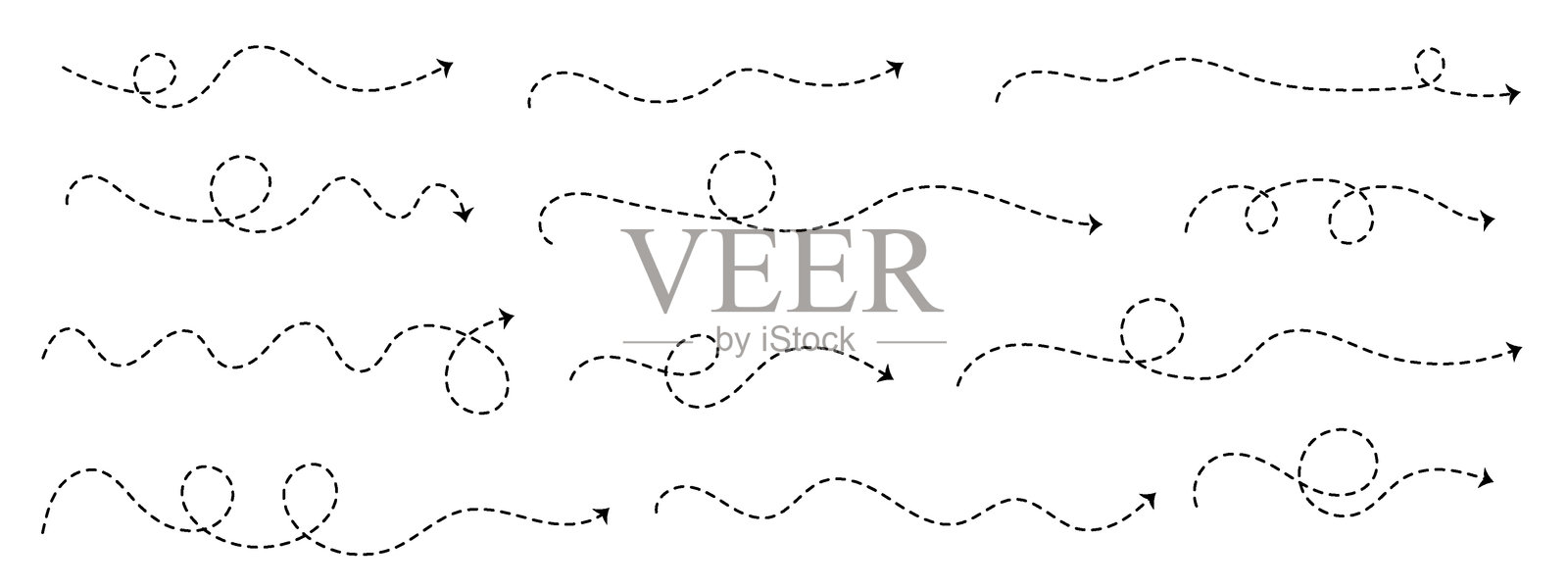 箭头_200插画图片素材