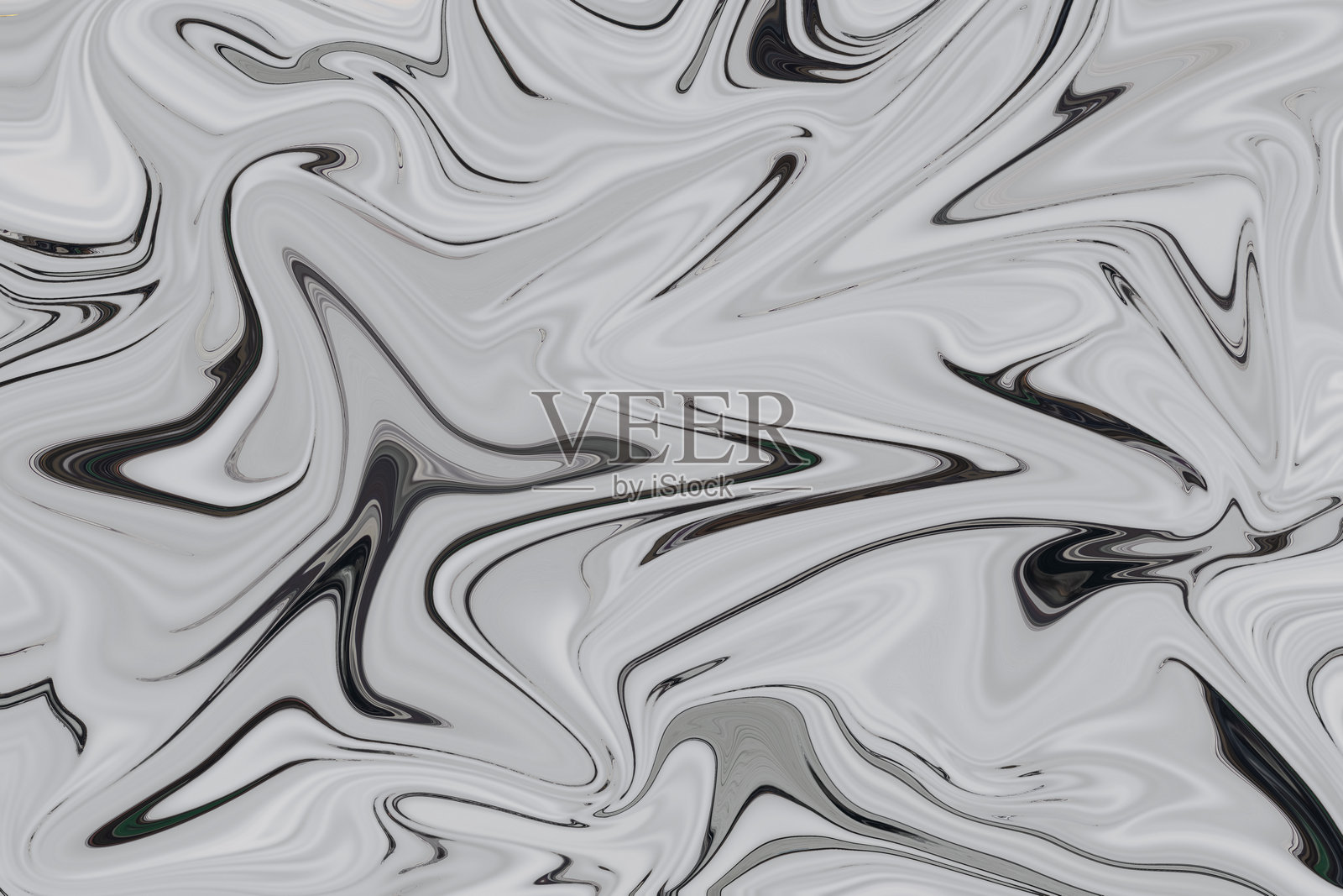 灰色流体的液态抽象背景。轻盈的抽象流体艺术背景。照片摄影图片