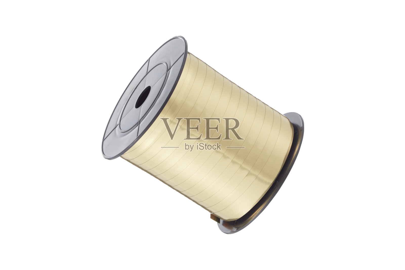 白色背景上的丝带照片摄影图片