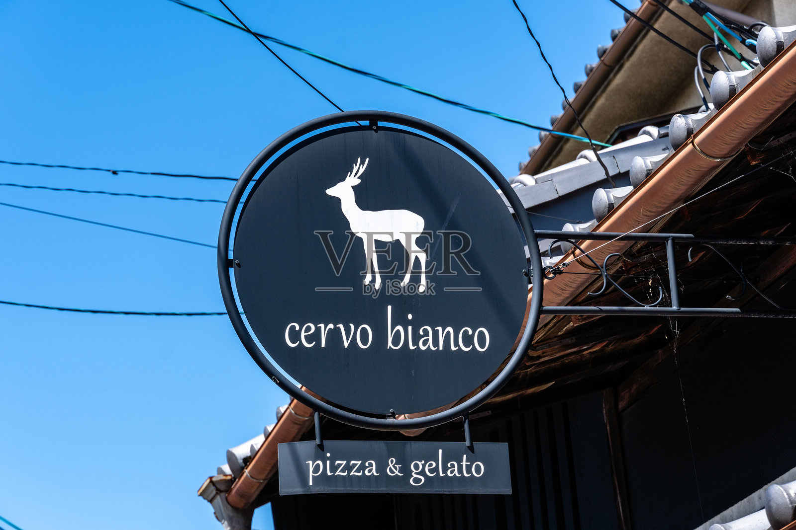 奈良的街景。斑马线照片摄影图片