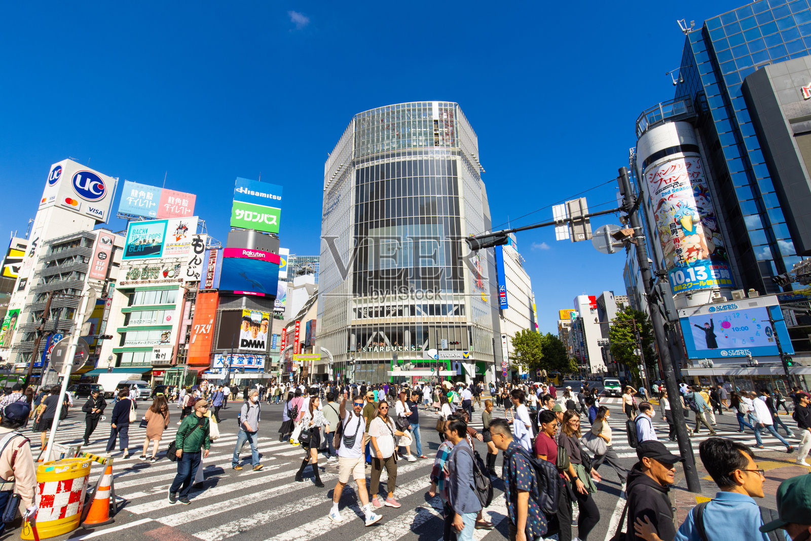 涩谷十字路口照片摄影图片