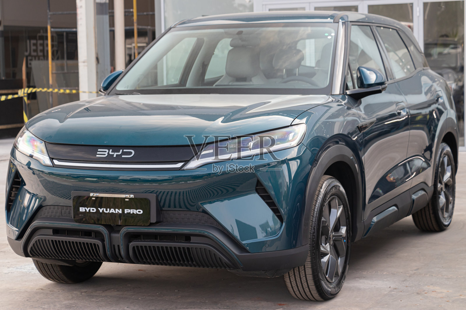 来自中国电动车制造商比亚迪的电动车图片。照片摄影图片