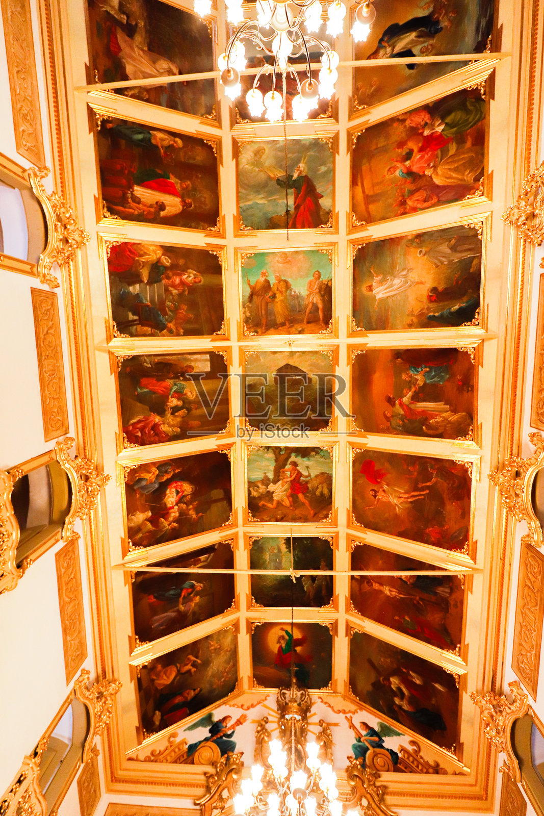 卡尔莫圣母教堂照片摄影图片