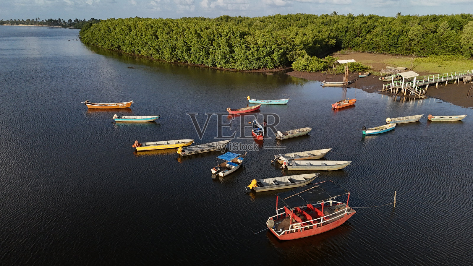 西里宾哈港照片摄影图片