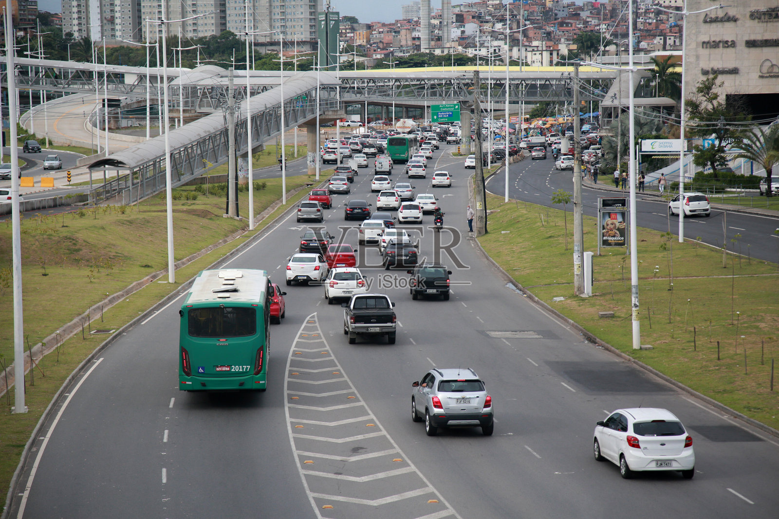 萨尔瓦多的公共交通巴士照片摄影图片