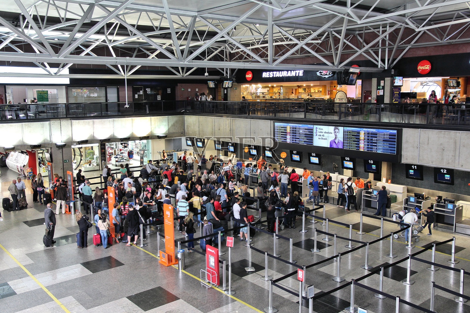 巴西库里提巴机场航站楼照片摄影图片