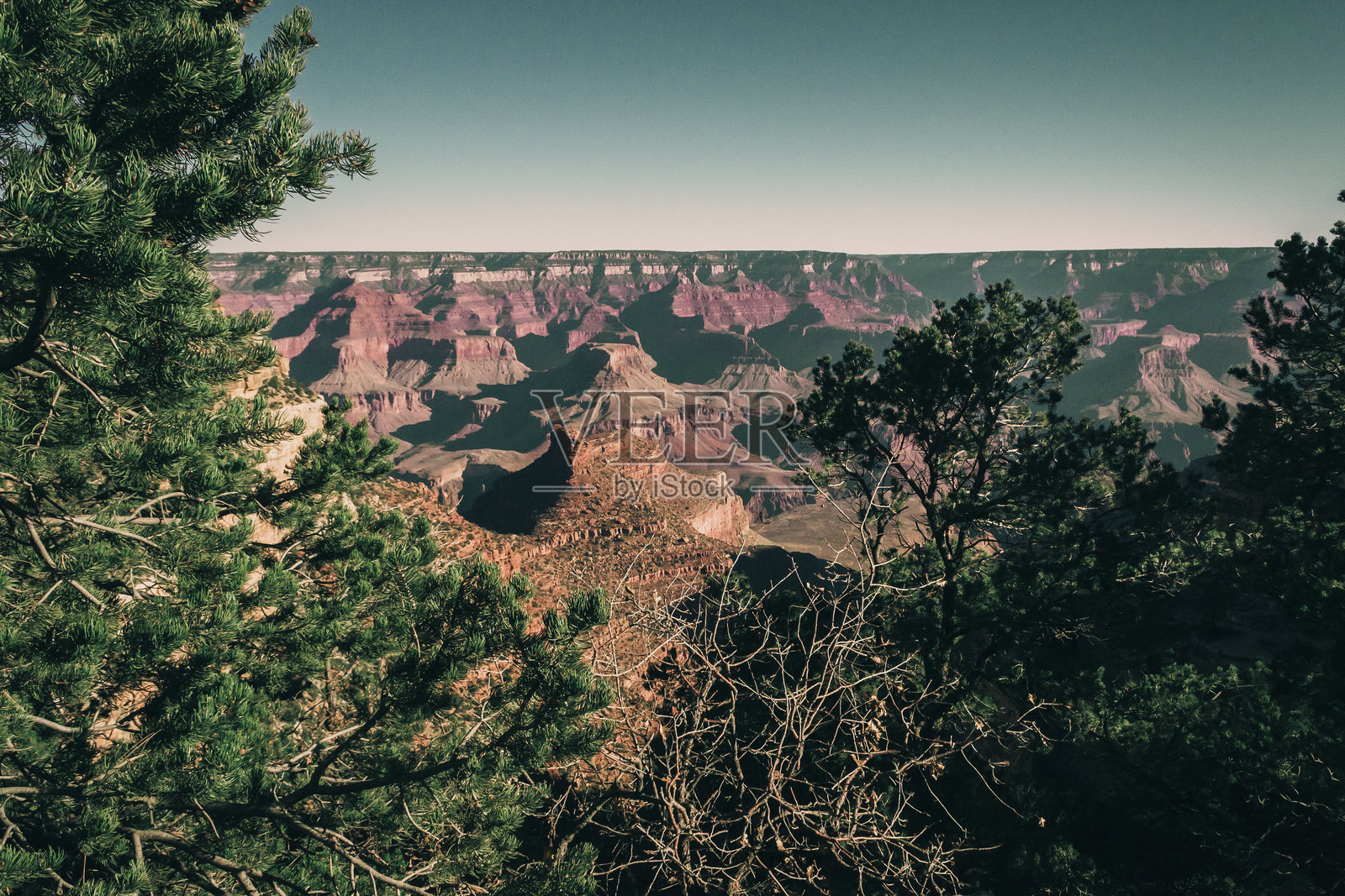 亚利桑那州美国大峡谷日落时的景色照片摄影图片