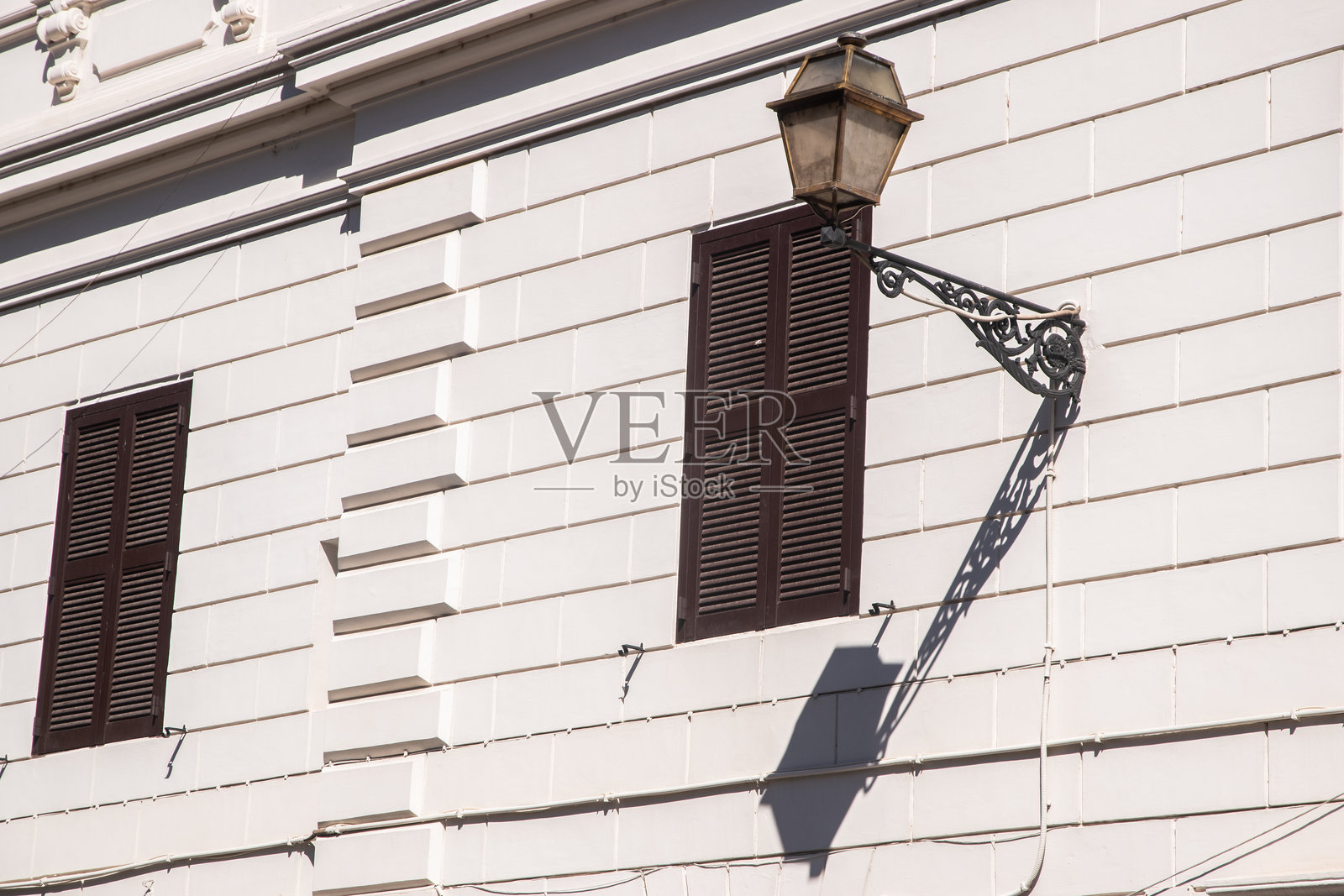 复古街灯照片摄影图片