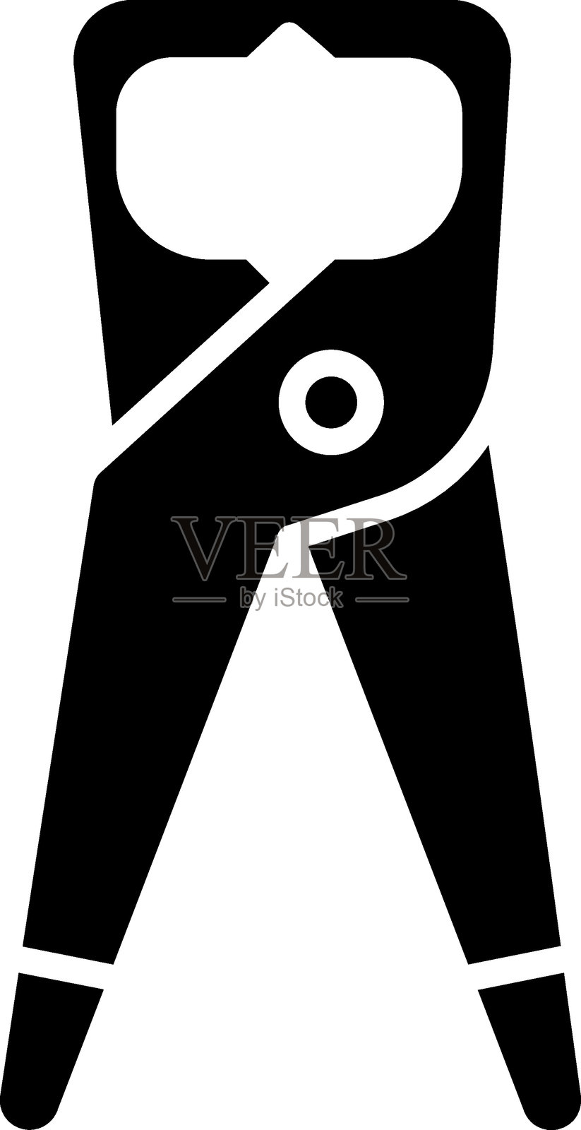 管子切割器图标样式插画图片素材