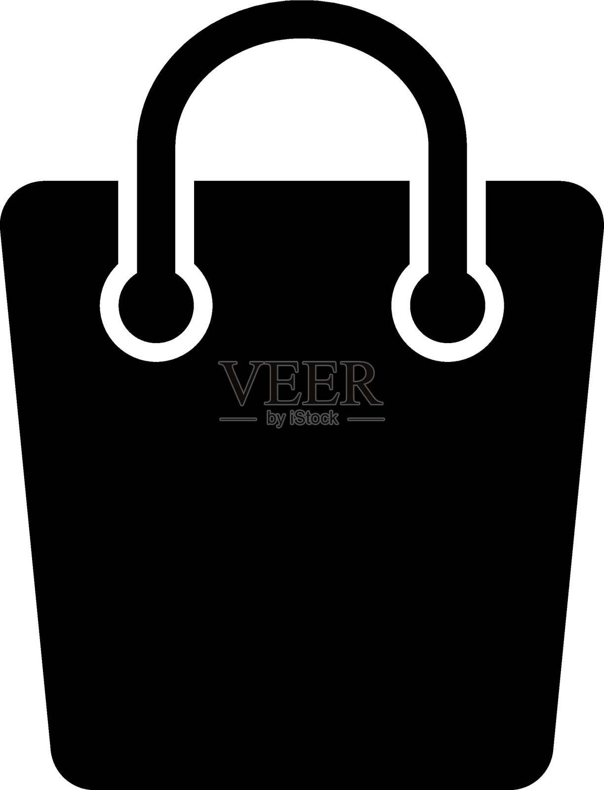 购物车符号集合。购物篮图标集。购物袋图标矢量图。插画图片素材