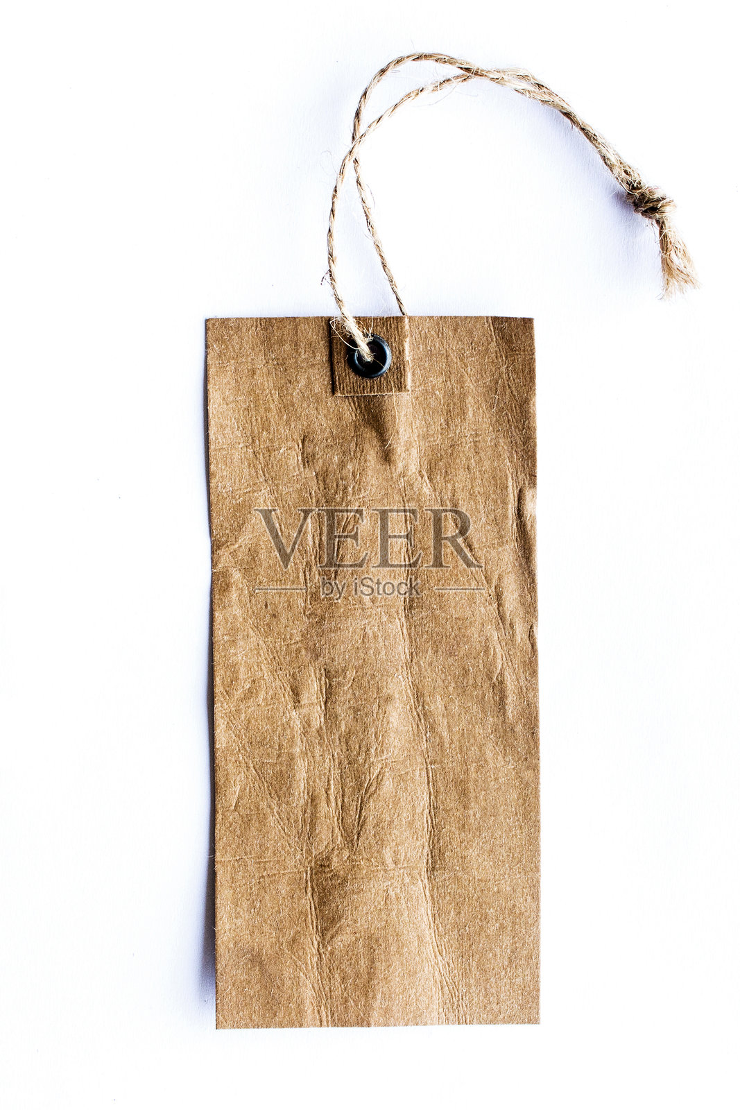 白色背景上的标签特写照片摄影图片