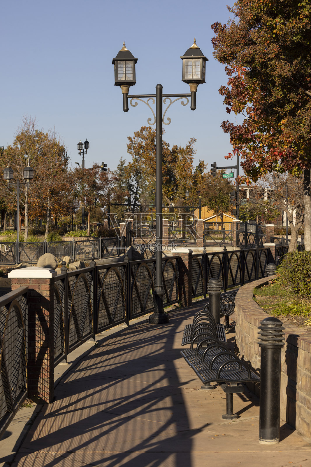 贝克斯菲尔德市中心公园照片摄影图片