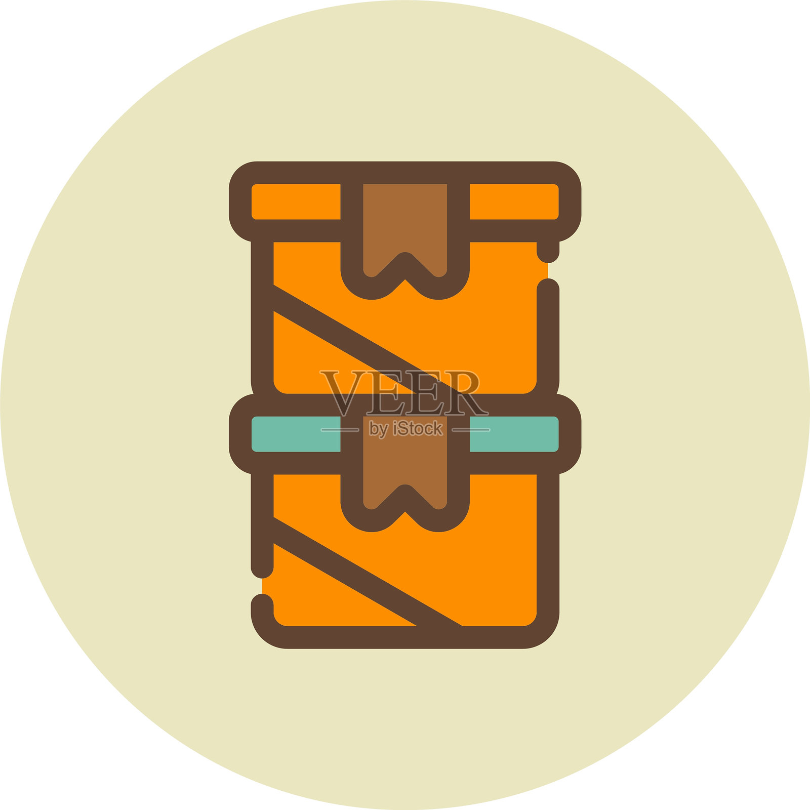 盒子图标插画图片素材