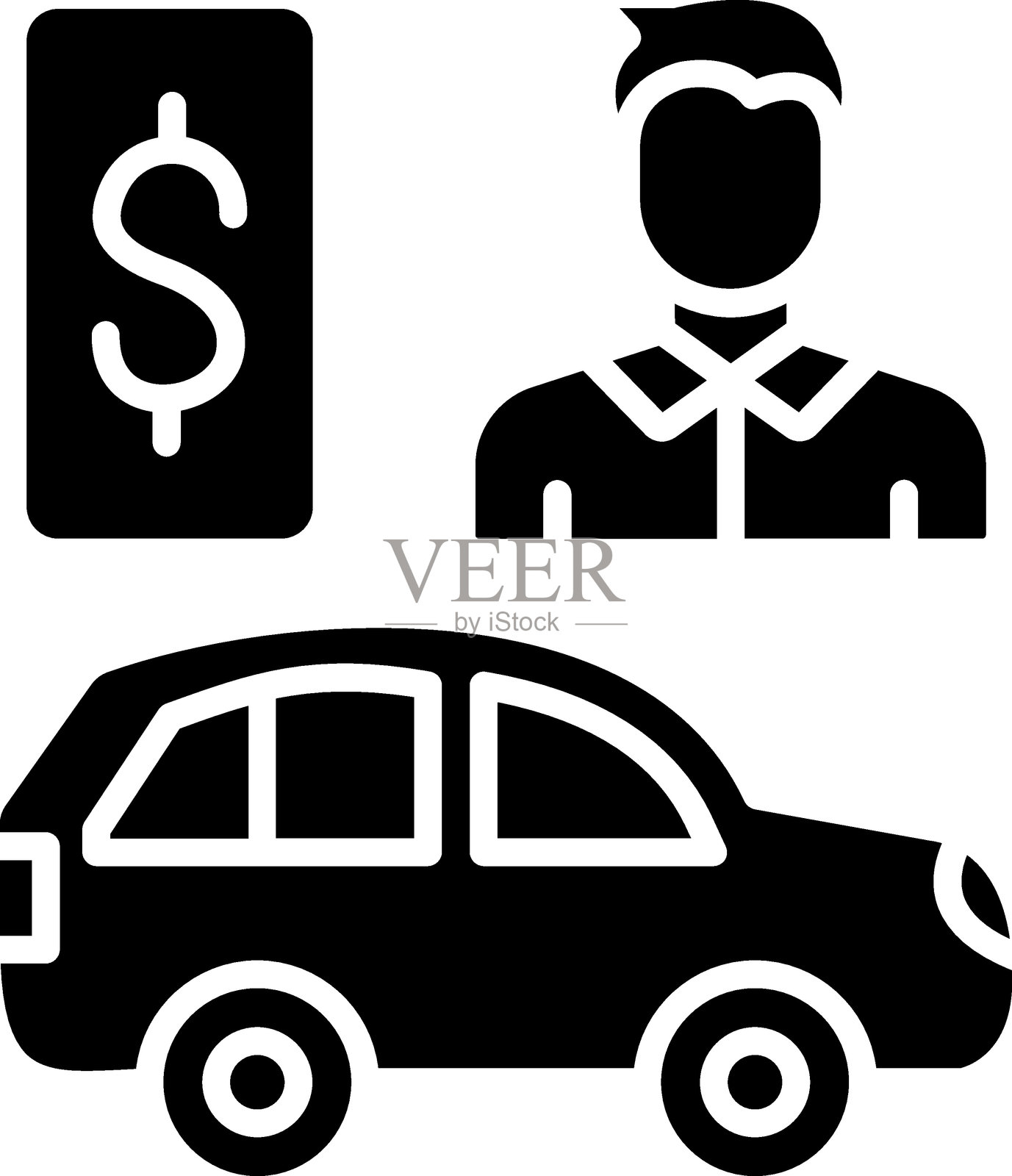 经销商激励计划图标样式插画图片素材