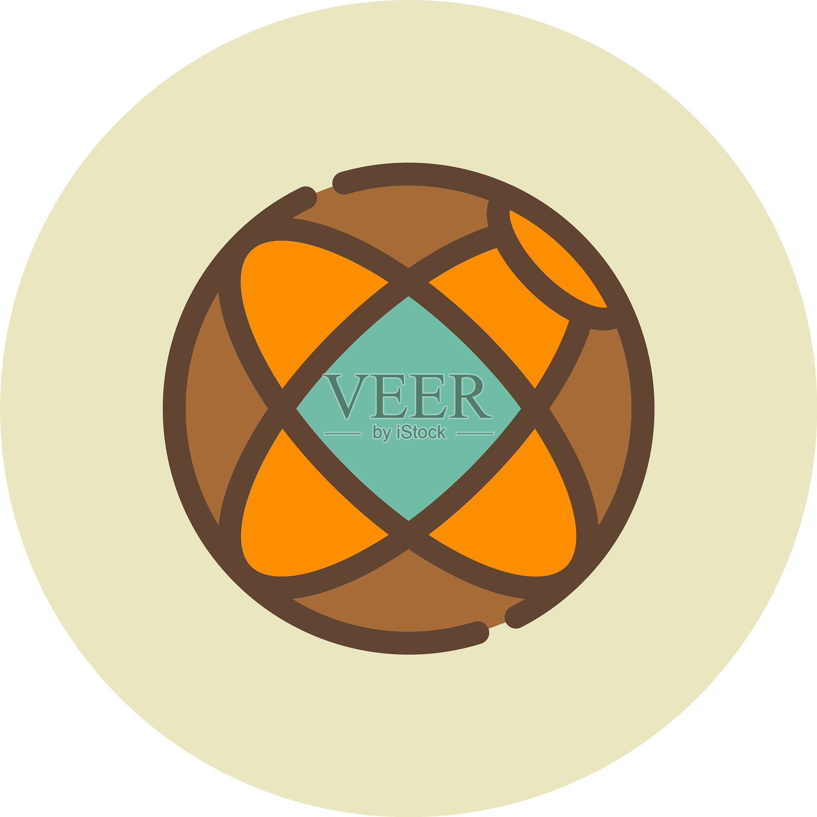 球图标插画图片素材