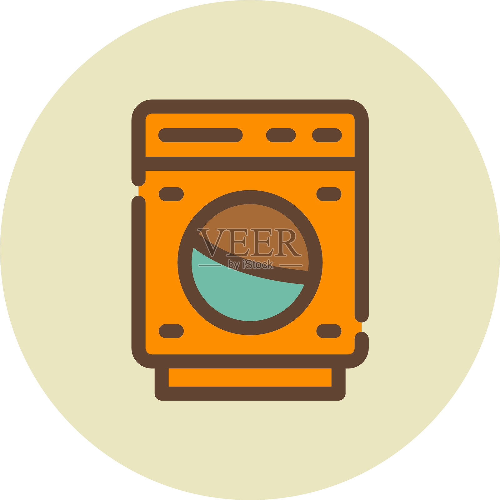 洗衣服务图标照片摄影图片