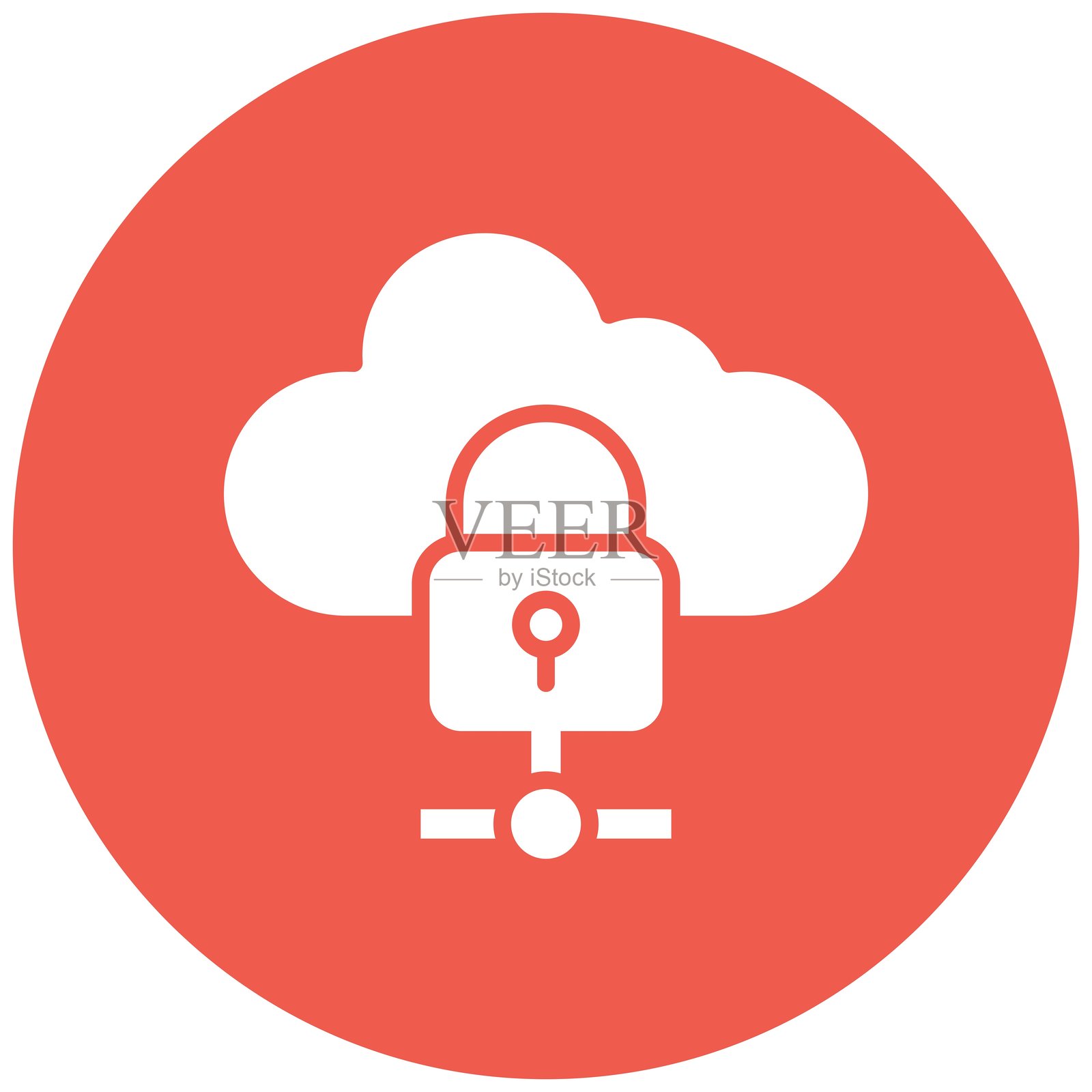 数据保护矢量图标设计插图插画图片素材