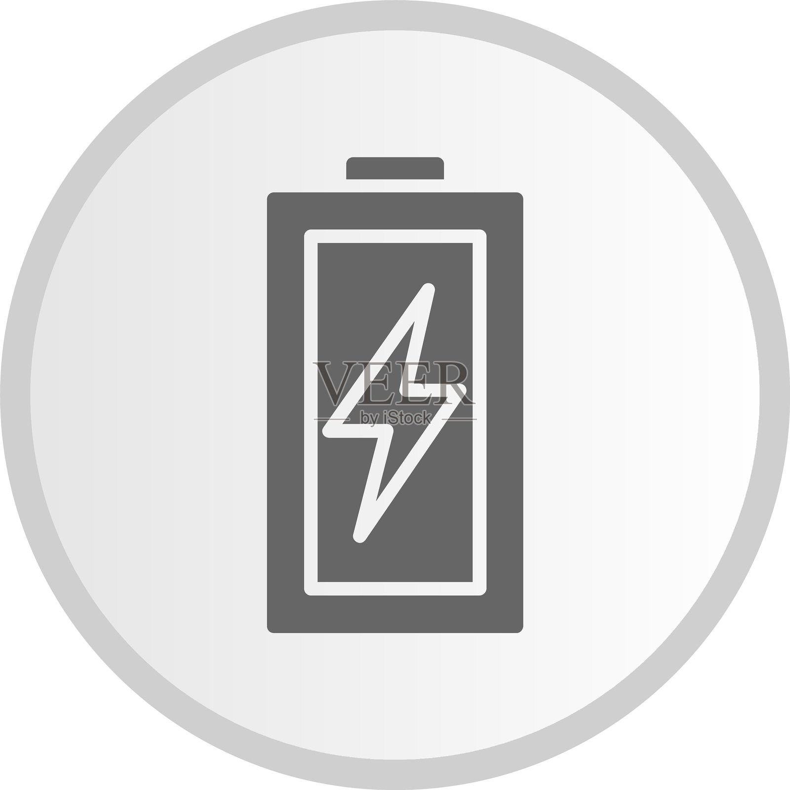 细胞图标灰色圆形插画图片素材