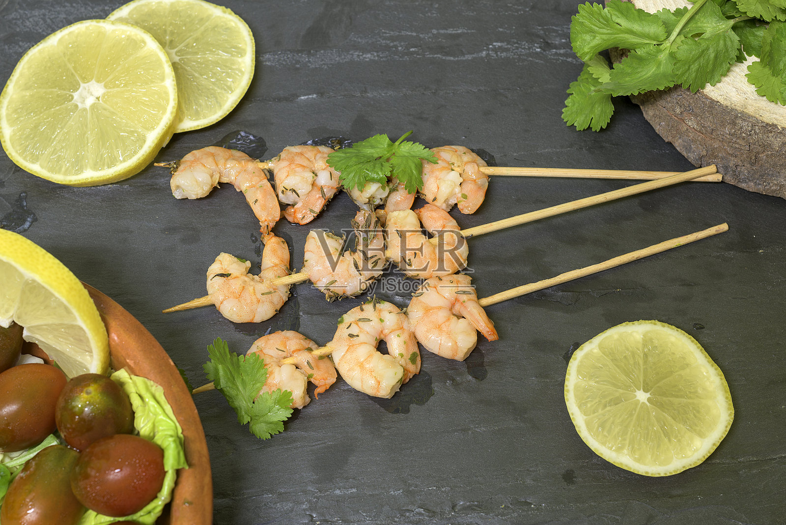 虾串照片摄影图片